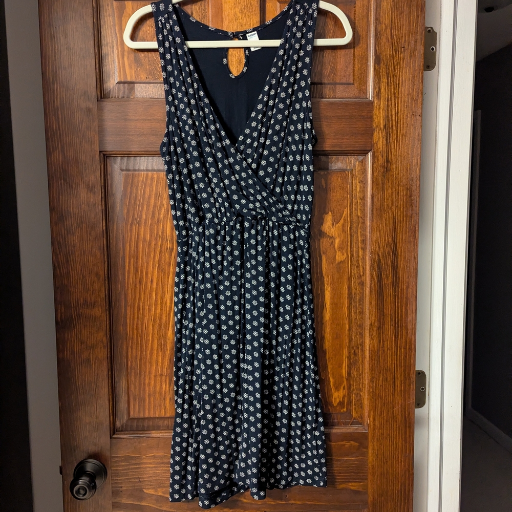Super Soft Navy Blue Sundress